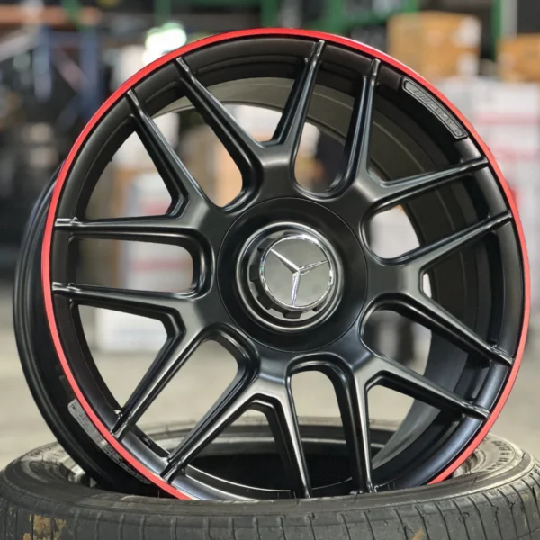 4x Brand New Mercedes New AMG style C Class alloy wheels 19" (Ref-MB082)