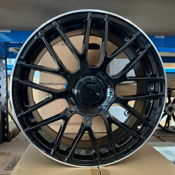 4x Brand New Mercedes C63 style C Class alloy wheels 19". (Ref-MB143)