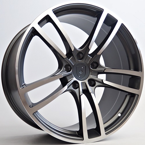 4x Brand New Porsche Turbo style alloy wheels 22″ to fit Porsche Cayenne E2 (Ref-PO020)