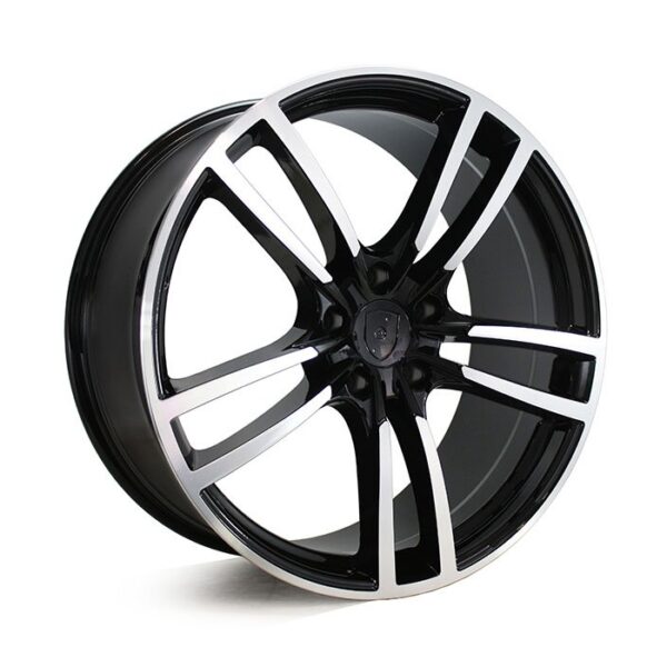 4x Brand New Porsche Turbo style alloy wheels 22″ to fit Porsche Cayenne E2 (Ref-PO022)