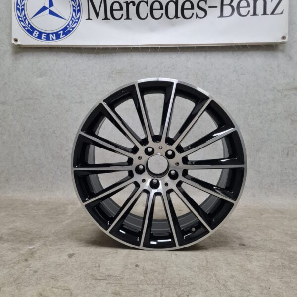 1x Single Refurbished Mercedes E Class W213 Genuine Turbine alloy wheel 20″ A2134012200 Front (Ref-MBS037)