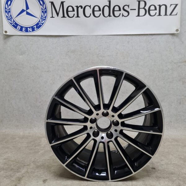 1x Single Mercedes E Class W213 Genuine Turbine alloy wheel 20″ A2134012300 {Rear} (Ref-MBS040)