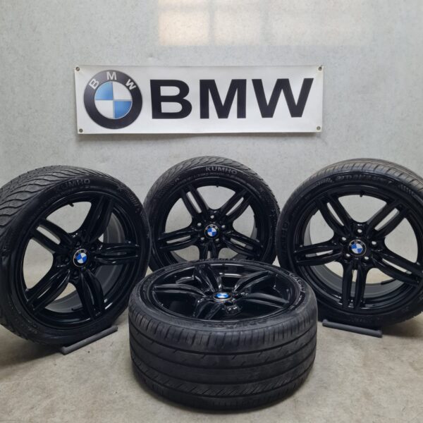 4x Fully refurbished Genuine BMW 5 series F10 351m style alloys 19″ with tyres 7 842 652/3 (Ref-BMR032)