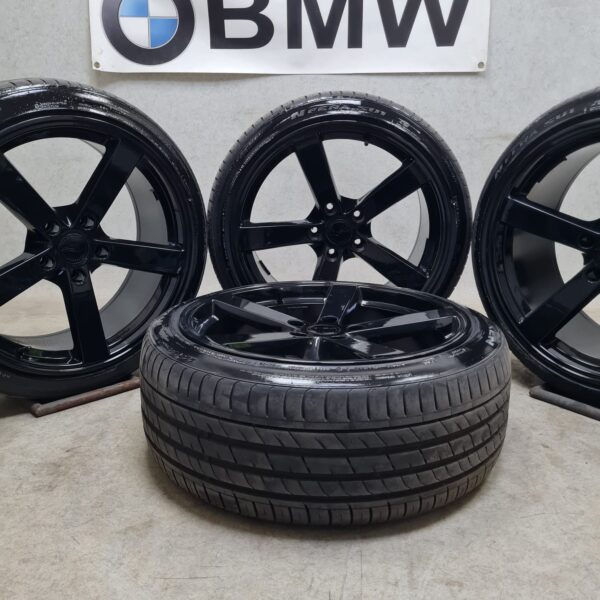 4x Fully Refurbished BMW 3 series Fox Racing MS003 alloy wheels 19″ with tyres (Ref-BMR034)