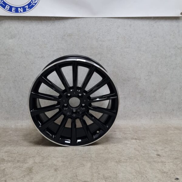 1x Single Refurbished Genuine Mercedes C Class W205 AMG alloy wheel 19″ A2054011400 [rear] (Ref-MBS054)