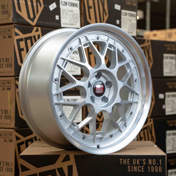 4 x Brand New Fox Hiro style alloy wheels 18″ Seat Ibiza (Ref-SE111)