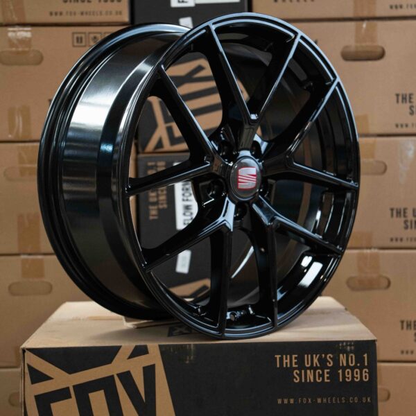 4 x Brand New Fox FX5 Style Alloy Wheels 17" Seat Ateca (Ref-SE057)