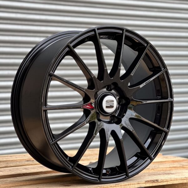 4 x Brand New Fox FX004 Style Alloy Wheels 17" Seat Ateca (Ref-SE043)